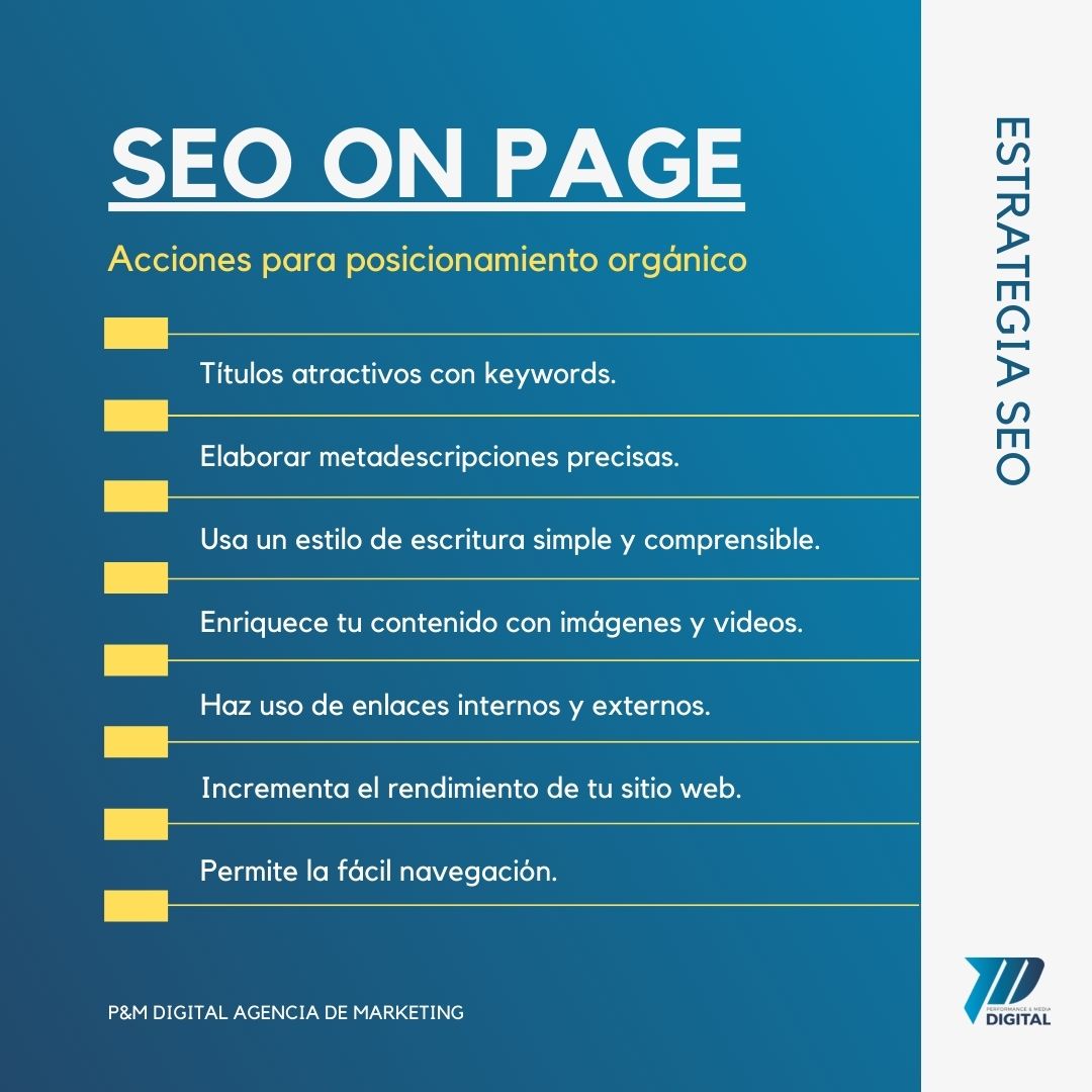 SEO ON PAGE