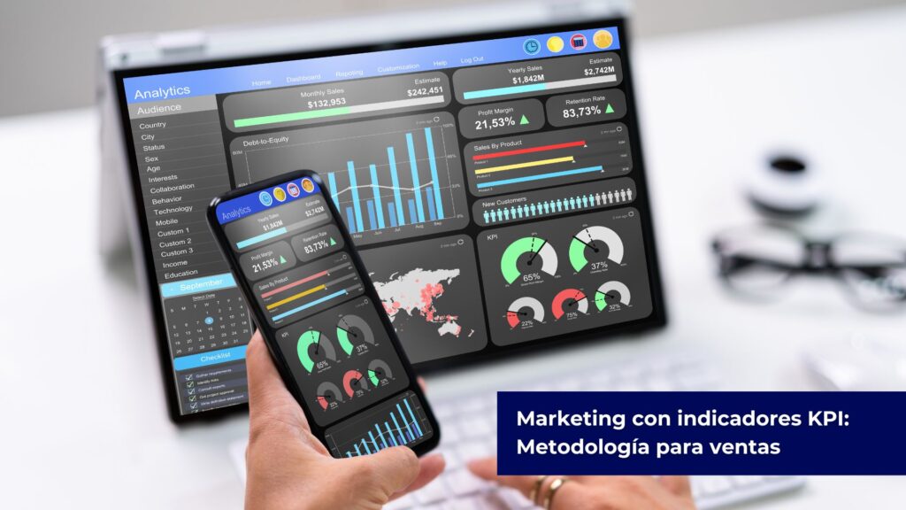 Marketing con indicadores KPI Metodología para ventas